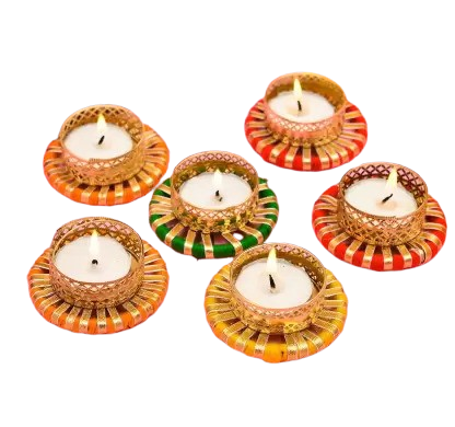 Banna Art 6 Pcs Candle