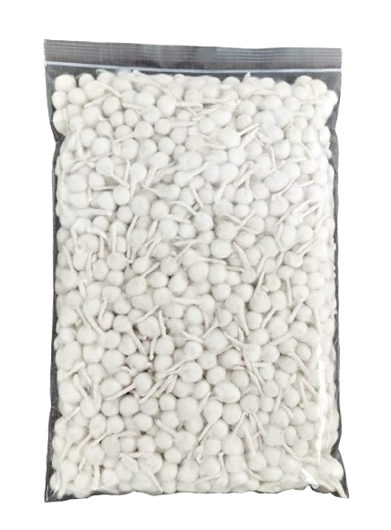 Gol Cotton Wicks Round Shape | Diya Batti